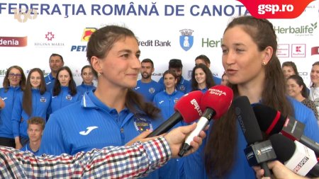 Ancuta Bodnar si Simona Radis, declaratii la revenirea de la Europenele de Canotaj: Ne vedem la Paris