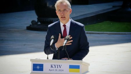 Seful NATO, in vizita neanuntata la Kiev: Voi fi foarte sincer. Aliatii nu au livrat ceea ce am promis in ultimele luni