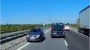 Sofer filmat in timp ce conducea pe contrasens, pe autostrada Bucuresti-Pitesti. Politistii au ramas surprinsi cand au vazut <span style='background:#EDF514'>CINE</span> era la volan