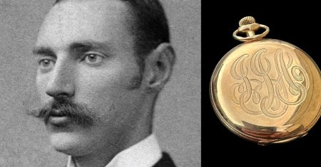 Suma record pentru care a fost vandut ceasul de aur al celui mai bogat pasager de pe Titanic