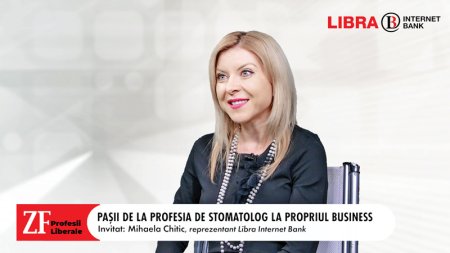 ZF/ Libra Internet Bank Profesii Liberale. Stomatologii trebuie sa creeze un plan d<span style='background:#EDF514'>E BUSINESS</span> la fel cum fac planuri de tratament pentrru pacienti: Tinerii au mult mai mult curaj antreprenorial