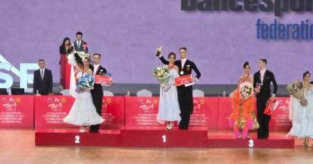 Romania, campioana si vicecampioana mondiala la Dansuri Standard Under 21 FOTO/VIDEO