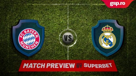 Match Preview Bayern - Real Madrid » Semifinalele Ligii Campionilor