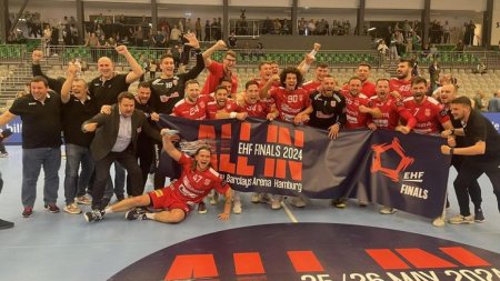<span style='background:#EDF514'>DINAMO BUCURESTI</span> s-a calificat in Final Four-ul EHF European League la handbal masculin