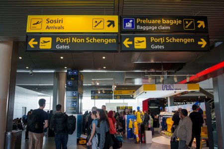 O luna de Schengen. Peste 1,5 milioane de pasageri au calatorit catre destinatii din zona Schengen in aprilie. Controlul de frontiera a fost eliminat si timpii de asteptare au fost redusi