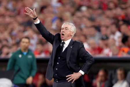 Carlo Ancelotti, precaut dupa egalul obtinut de Real la Munchen: 
