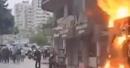 Opt persoane au murit intr-un restaurant din Liban, in urma exploziei unei butelii VIDEO
