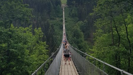 Comuna din Romania unde se va construi cel mai inalt pod suspendat din Europa
