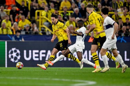 Borussia Dortmund invinge PSG in mansa tur a semifinalelor din <span style='background:#EDF514'>CHAMPIONS LEAGUE</span>