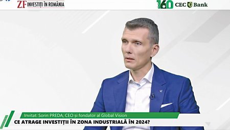 ZF <span style='background:#EDF514'>INVESTITI IN ROMANIA</span>! Un proiect ZF si CEC Bank. Sorin Preda, Global Vision: Discutam un nou parteneriat, post Globalworth, care poate implica vanzarea activelor logistice ramase in portofoliul nostru. Cash-ul va merge intr-un nou vehicul investitional