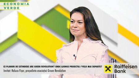 ZF Economia Verde. Raluca Fiser, Green Revolution: Extindem anul acesta proiectul I'Velo si la Timisoara, unde incepem cu 9 statii si 320 de biciclete