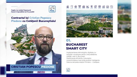 Contractul lui Cristian Popescu Piedone cu cetatenii Bucurestiului: 1. Transformarea in Smart <span style='background:#EDF514'>CITY</span>