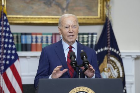 Joe Biden, dupa protestele in campusuri universitare: Oamenii au dreptul sa protesteze, dar sa nu provoace haos