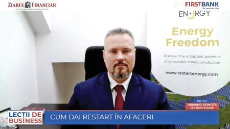 ZF/FirstBank Lectii de Business. Armand Domuta, Restart Energy: Cel mai important pas este trecerea de la <span style='background:#EDF514'>ANTREPRENOR</span>-jucator la <span style='background:#EDF514'>ANTREPRENOR</span>-antrenor de echipe