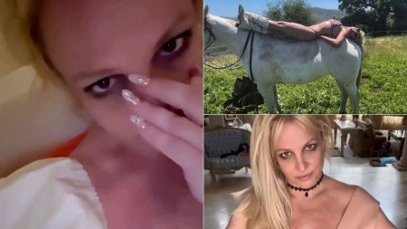 Britney Spears, desculta si infasurata doar intr-o patura, a iesit pe <span style='background:#EDF514'>STRAZI</span>. Artista a avut nevoie de ajutorul medicilor