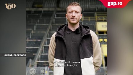 Marco Reus si-a anuntat <span style='background:#EDF514'>PLECARE</span>a de la Borussia Dortmund