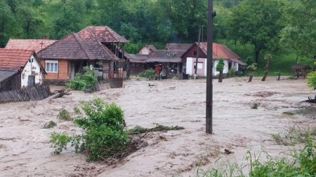 Cod galben de inundatii pe rauri din judetul Bihor, in orele urmatoare