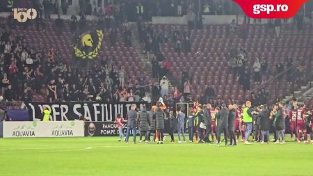 CFR Cluj - Rapid 3-2 » Clujenii sarbatorec alaturi de fani, victoria in fata giulestenilor