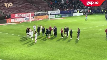 CFR Cluj - Rapid 3-2 » Rapidistii, aplaudati de fanii giulesteni veniti din imprejurimi