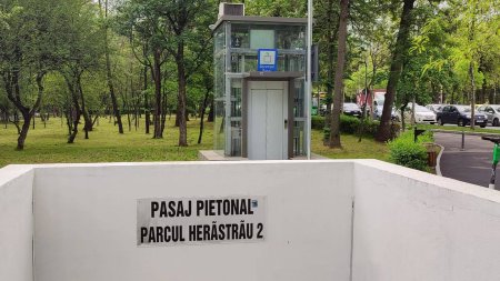 Lifturi noi in pasajul pietonal de la Piata Presei Libere, dupa vandalizarea celor vechi