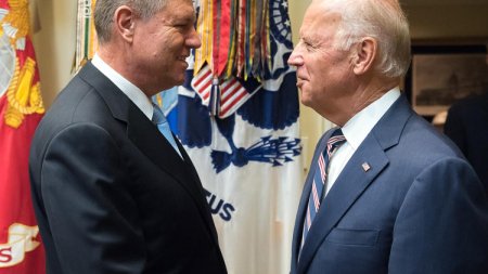 Presedintele Iohannis se intalneste cu Joe Biden la Casa Alba