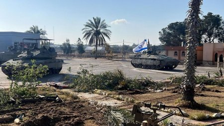 Israelul a inceput ofensiva in Rafah, la granita Fasiei Gaza cu Egiptul. Trupele israeliene au capturat punctul de trecere
