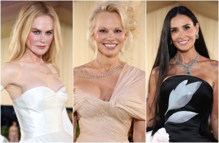 <span style='background:#EDF514'>NICOLE KIDMAN</span>, aparitie bizara la Met Gala. Actrita a starnit din nou cotroverse cu look-ul ei inghetat