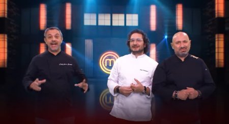 Imagini noi cu Florin Dumitrescu, Catalin Scarlatescu si Sorin Bontea la MasterChef. Juratii au filmat deja pentru Pro TV