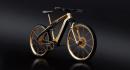 Cum arata bicicleta electrica Porche placata cu aur de 18k