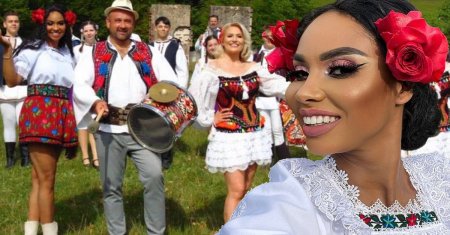 Laurette s-a apucat de muzica populara! Cum a petrecut Pastele in Maramures? 