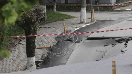 Starea de urgenta din Slanic Prahova a fost actualizata. Anuntul autoritatilor pentru zona afectata de pe strada 23 August