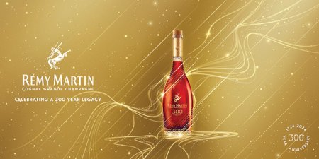 Renumitul brand Rémy Martin  lanseaza o editie limitata  cu ocazia aniversarii a 300 de ani