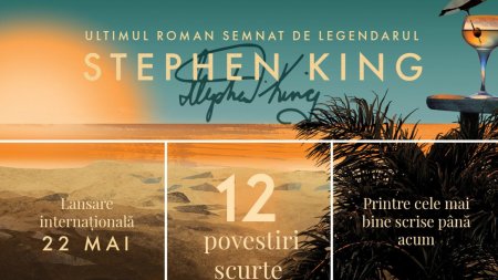 Iti place mai intunecat de Stephen King apare pe 22 mai la Editura Nemira, concomitent cu lansarea internationala