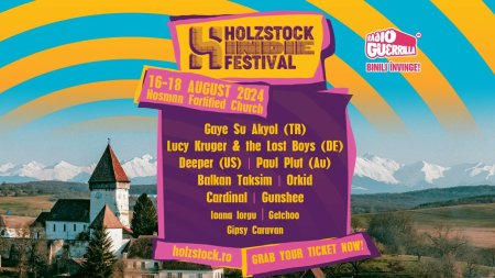 Holzstock Indie Festival 2024, in biserica fortificata din satul Hosman, Sibiu: Gaye Su Akyol, Lucy Kruger & The Lost Boys