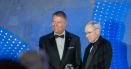Klaus Iohannis, la primirea premiului Distinguished International Leadership: 