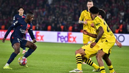Borussia Dortmund elimina surprinzator pe PSG si e in finala Ligii Campionilor