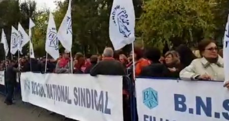 Blocul National Sindical, protest in fata Guvernului, pe 13 mai. Sunt invitati 