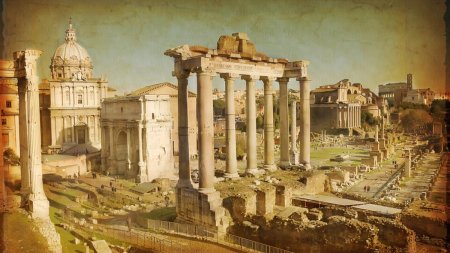 Care este legenda Romei antice