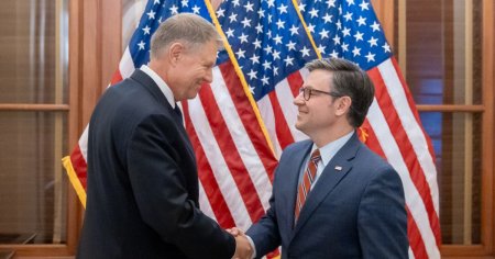 Klaus Iohannis s-a intalnit la Washington cu presedintele Camerei Reprezentantilor din cadrul Congresului SUA