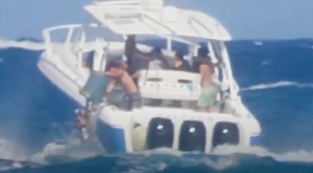 Ce pedeapsa risca doi <span style='background:#EDF514'>TINE</span>ri care au petrecut pe un iaht cu prietenii si au fost filmati aruncand gunoiul in ocean, in SUA | VIDEO