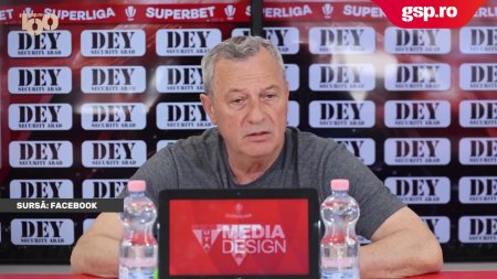 Mircea Rednic, inainte de partida cu Dinamo: Nimeni nu pune presiune pe Mircea Rednic!