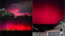 Fenomen spectaculos pe cerul Romaniei. Imagini cu aurora boreala, surprinse in mai multe judete