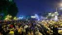 Zeci de mii de persoane au protestat in Georgia fata de un proiect de lege privind agentii straini