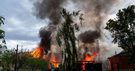 Zelenski, despre ofensiva rusa asupra regiunii Harkov: Se duc lupte grele. Anumite sate nu mai sunt in zona gri