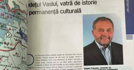 Olimpicii nationali la matematica veniti la Vaslui au primit un album cu Dumitru Buzatu, baronul PSD arestat pentru coruptie