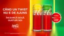 De ce sa te multumesti cu o singura optiune preferata? Coca-Cola a lansat doua noi variante racoritoare: Coca-Cola cu gust de Lamaie si Coca-Cola cu gust de Lamaie Verde