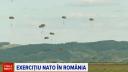 Peste 1.000 de militari au sarit cu parasuta la Campia Turzii, in cadrul celui mai amplu exercitiu NATO dupa Razboiul Rece