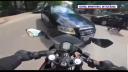 Impact intre o masina si o motocicleta, in Suceava. Bai, omule, eu semnalizez, tu nu te uiti? VIDEO