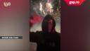 Fanii lui Arsenal au pus focuri de artificii, langa hotelul lui Manchester City