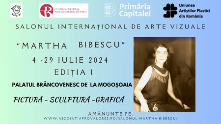 Un nou eveniment la Palatul Mogosoaia - prima editia a Salonului International de Arte Vizuale Martha Bibescu